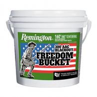 Remington .300 AAC Blackout "Freedom Bucket", 160 Rounds, 150 Grain, Full Metal Jacket - 26857