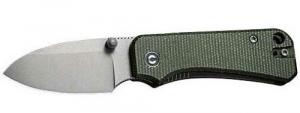 CIVIVI KNIFE BABY BANTER 2.34" GREEN MICARTA/GRAY STNWSH - C19068SB1