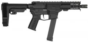 CMMG Inc. Pistol, Banshee, MKGS, 9MM, 5",Armor Black W/ADJ Rip Brace - 99A890F-AB
