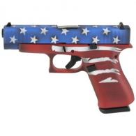 Glock 48 Red White and Blue Flag Skydas 9mm Pistol - PA4850204RWBV2