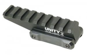 Unity Tactical FAST Red Dot Riser Elevates Lower 1/3 Mount to 2.26" Optical Height Direct to Picitinny - FST-ORB