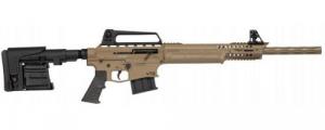 ESCORT SDX410, Semi-Auto, 410, 3", 20" Bbl, FDE, 2x5 + 1x3 Rnd Mag, Synthetic, Open Front sight, Micro ring