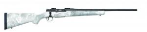 Mossberg & Sons Patriot Bolt Action Rifle, 6.5 CREED, 22" Bbl, Kryptek Snow Camo, Wraith Stock, BRS Exclusive - 28139