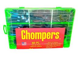 Chompers 5" Skirted Twin Tail Grub Kit - 67 pc kit - HG5KIT-23