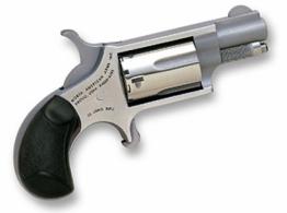 North American Arms Mini Stainless/Black 1.625" 22 Long Rifle / 22 Magnum / 22 WMR Revolver - NAA22MCGRC
