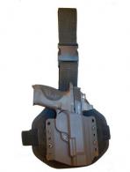 High Speed Gear Single Point Drop Leg Warrior For Glock 19 Gen5 Holster Combo - 23044RCB