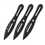 Smith & Wesson by BTI Tools Throwing Knives 3 Piece, 8", Includes Sheath, Clam - SWTK8BCP