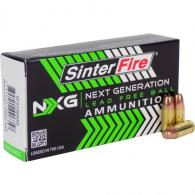 Sinterfire NXG Lead Free Ball Pistol Ammo 9mm 100 gr. Lead Free Ball 50 rd. - SF9100NXG(50)LF