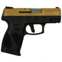 Taurus G2C "Gold Glitter" 9mm Semi-Auto Handgun - 1G2C93112GG