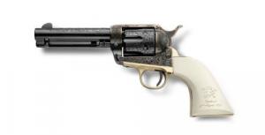 Pietta 1873 Deadman's Hand Revolver 9mm 4.75 in. White Polimer AE Grip - GW9DMH434NMAE