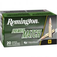 Remington Premier Match Centerfire Rifle Ammo 223 Rem. 62Gr Hollow Point Match 20 Rounds Per Box - 22106