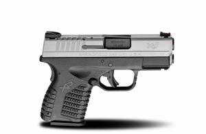 Springfield Armory XDS93345S XD-S 45ACP 3.3" 5+1 Black Poly Grip SS Slide - XDS93345S