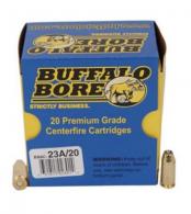Buffalo Bore Heavy High Pressure Jacketed Hollow Point 40 S&W+P Ammo 155 gr 20 Round Box - 23A/20