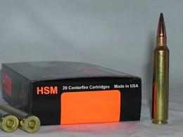 HSM Ammo  6MM Benchrest Berger HPBT 20rd box - BER6BR95TVLD