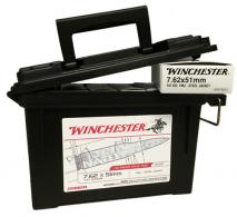 Winchester Ammo 7.62mmX51mm NATO 147 GR FMJ 120Ammo Can/2Case - USA76251AC