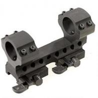 Samson Rings and Base Set 30mm Dia 0" Offset Quick Release Style Blk - DMR30-0