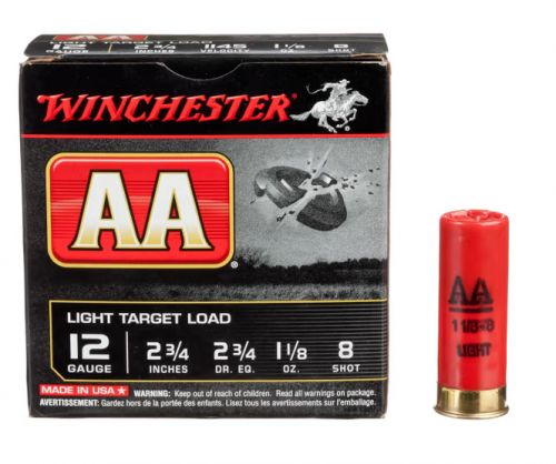 Winchester Ammo AA Super Sport 12 Gauge 2.75 1 1/8 oz #8 Shot 25rd box