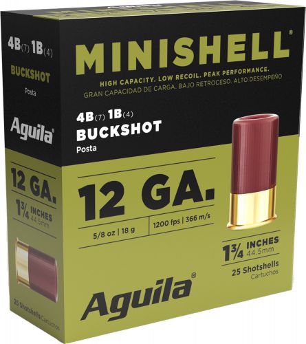 Aguila Minishell Buckshot 12 Gauge 1.75