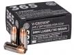 Sig Sauer Elite V-Crown Jacketed Hollow Point 9mm Ammo 115 gr 1050fps 20 Round Box - E9MMA136520