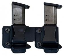 Comp-Tac Twin Mag Pouch Fits Glock 9mm/40S&W/45 GAP Kydex Black - C62304000LBKN