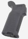Magpul MOE K2 AR-Platform Pistol Grip Aggressive Textured Polymer Gray - MAG522-GRY