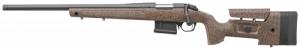 Bergara Rifles B-14 HMR Left Hand Bolt 6.5 CRD 22 5+1 Brown w/Black Specs Mini-Chassis w/Adjustable Cheekpiece Stock Bl - B14S352L