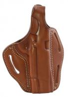 1791 Gunleather BHX1911 4"-5" Classic Brown Leather - BHX1CLCBRR