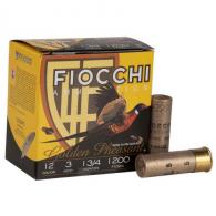 Main product image for Fiocchi Golden Pheasant 12 Gauge 3" 1 3/4 oz 5 Shot 25 Bx/ 10 Cs