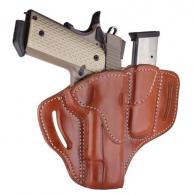 1791 Gunleather BH1M1 Classic Brown Leather OWB Browning Hi-Power/Colt 1911/Sig Sauer 1911 Right Hand - BH1M1CBRR