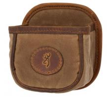 Browning Santa Fe Shell Carrier 1 box Tan Canvas/Leather - 121040084