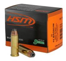 HSM Pro Pistol 44 Rem Mag 240 gr Jacketed Hollow Cavity 20 Bx/ 20 Cs - 44M18N20