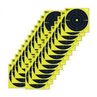 Allen EZ Aim Splash Non-Adhesive Paper 8" x 8" Bullseye Yellow/Black 25 Per Pack - 15213