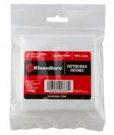 Kleen-Bore Super Shooter Cleaning Patches Cotton 25 Per Bag 4" Square Big Bore Shotgun - P206