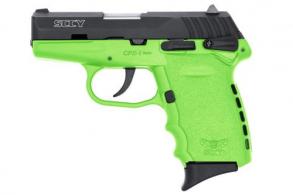 SCCY CPX-1 Gen3 Lime/Black 9mm Pistol - CPX1CBLGG3