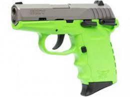 SCCY CPX-1 Gen3 Lime/Stainless 9mm Pistol - CPX1TTLGG3