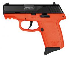 SCCY CPX-2 Gen3 Orange/Black 9mm Pistol - CPX2CBORG3