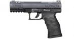 Walther Arms Arms WMP Optic Ready .22 WMR Caliber with 4.50" Barrel, 10+1 Capacity, Black Finish Picatinny Rail Frame, Serrate - 5220302