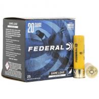 Federal Game-Shok High Brass 20 Gauge 3in #6 1-1/4oz - H2586