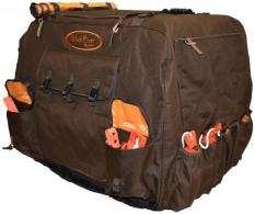 Mud River Dixie Insulated Kennel Cover Brown Polyester Medium 32" x 23" x 25" - MRM1414