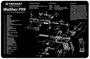 TekMat TEKR17WALP99 Walther P99 Cleaning Mat - 1028