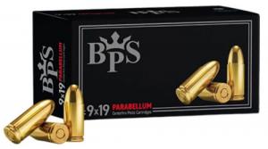 BPS Hyperion Munitions 9mm 124gr fmj 50rd box - 1106