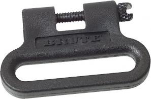 Outdoor Connection 1 1/4" One Piece Black Sling Swivels - BRT79201
