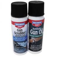 Birchwood Casey 33329 Gun Scrubber Gun Oil Aerosol Combo Cleaner 1.25 fl.oz - 90