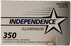 Lake City Ammo Independence 9MM 115 FMJ - IAL9115350