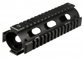UTG Pro Pro Quad Rail Carbine AR-15 Black Hardcoat Anodized Aluminum Picatinny - MTU001
