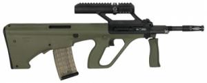Steyr AUGM1GRNO3 AUG A3 M1 with 3x Optic Semi-Automatic 223 Rem/5.56 NATO 16" 30+1 OD Green Fixed Bullpup Synthetic Stock Black - AUGM1GRNO3