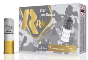 Main product image for Rio Royal Star Low Recoil 12 GA Slug 5 pack 2 3/4