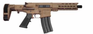 Diamondback Firearms - DB15 Pistol 300BlackOut 8.50" Flat Dark Earth W/Maxim CQB - DB15PC300FDE8M