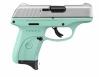 Ruger EC9s Turquoise/Aluminum 9mm Pistol - 13200