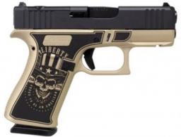 Glock 43X MOS 9mm Crow Gold Cerakote, Freedom-Liberty Edition 10+1 - PX4350201FRMOSSCT9